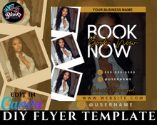 Load image into Gallery viewer, Book Now Flyer Template
